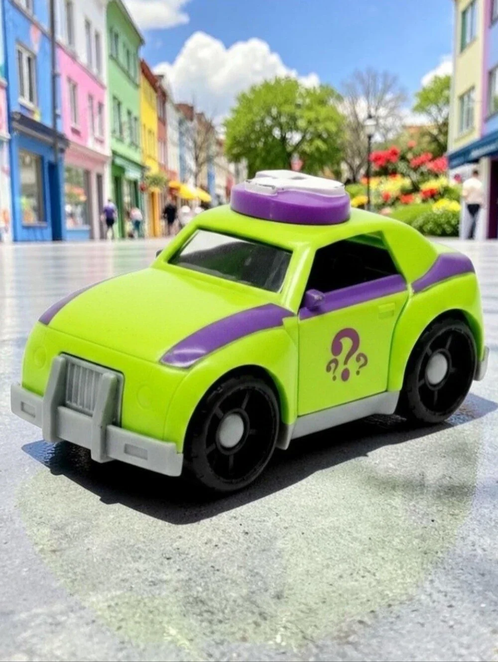 2009 Fisher Price Imaginext DC Super Friends The Riddler Car Vehicle Toy Mattel.